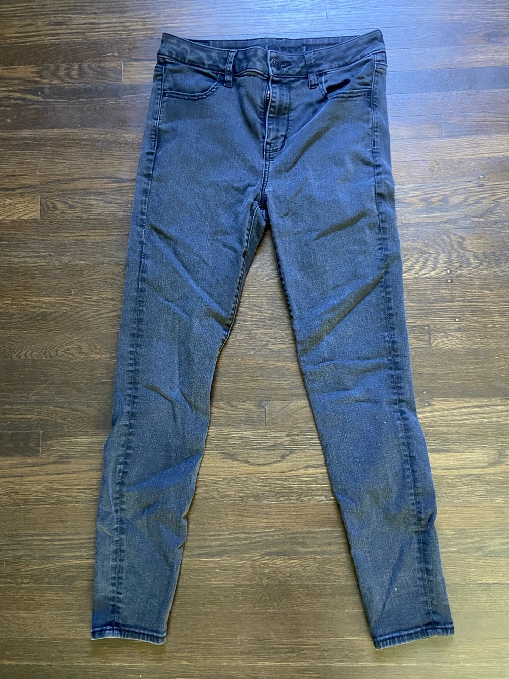 American Eagle Outfitters Dark Black Hi-Rise Jeggings